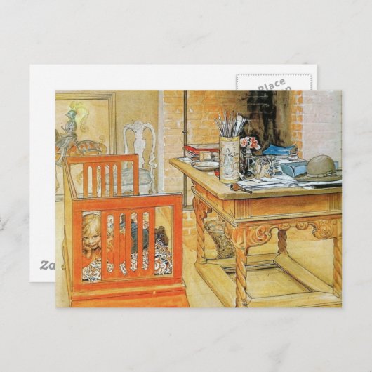 Kantoor Bench Briefkaart (Voorkant / Achterkant)