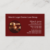Kantoor beroepsrecht visitekaartje (Voorkant)