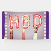 Kantoor Birthday Spandoek (Horizontaal)