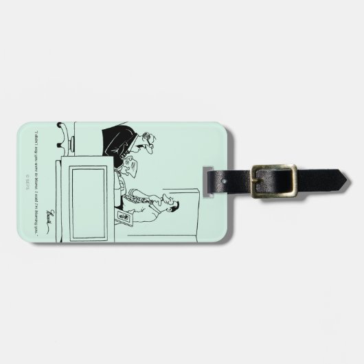 Kantoor Blaam Bagagelabel (Voorkant horizontaal)