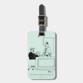 Kantoor Blaam Bagagelabel (Voorkant verticaal)