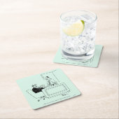 Kantoor Blaam Kartonnen Onderzetters (Insitu)