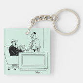 Kantoor Blaam Sleutelhanger (Achterkant)