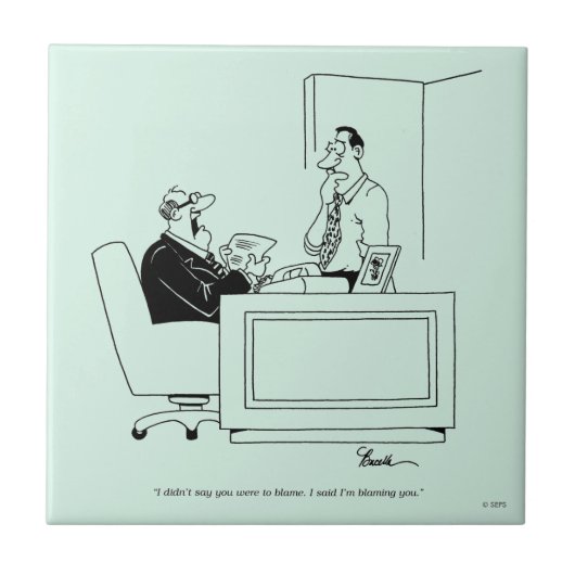 Kantoor Blaam Tegeltje (Voorkant)