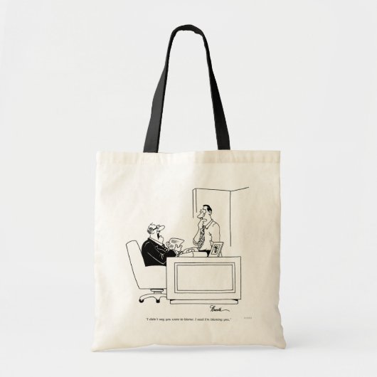 Kantoor Blaam Tote Bag (Voorkant)