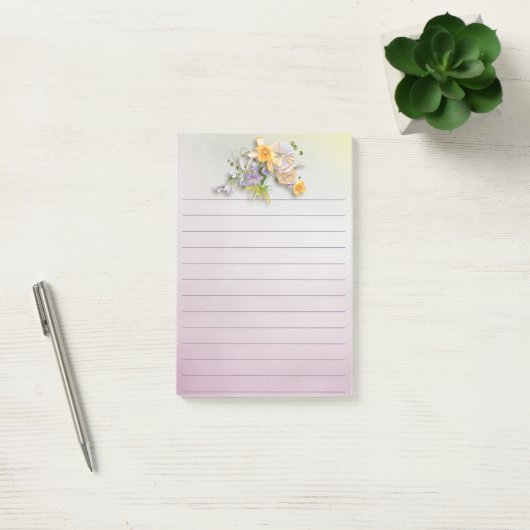 Kantoor -  bloementeelt post-it® notes (Kantoor)