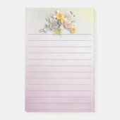 Kantoor -  bloementeelt post-it® notes (Voorkant)