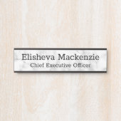 Kantoor Bord Deurbordje (Voorkant)