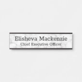 Kantoor Bord Deurbordje (Voorkant)