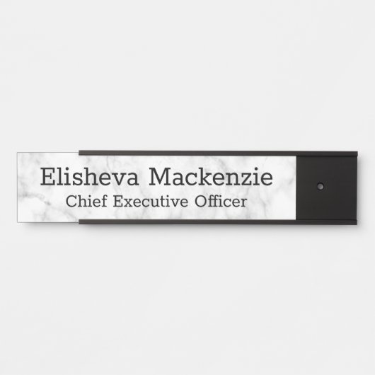 Kantoor Bord Deurbordje (Voorkant)