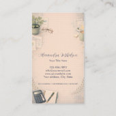 Kantoor branding belastingaccountant visitekaartje (Achterkant)