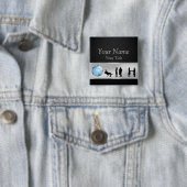 Kantoor Business People Wereldbol - Button (In situ)