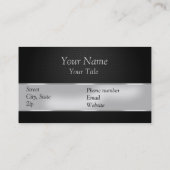 Kantoor Business People Wereldbol - Visitekaartje (Achterkant)