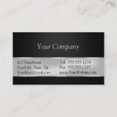 Kantoor Business People World Wereldbol Hartelijk Visitekaartje (Achterkant)