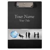 Kantoor Business People World Wereldbol - Klembord (Voorkant)