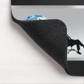 Kantoor Business People World Wereldbol - Mousepad Muismat (Hoek)