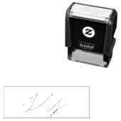 Kantoor Business Sign controleert uw handtekening Zelfinktende Stempel (In situ)