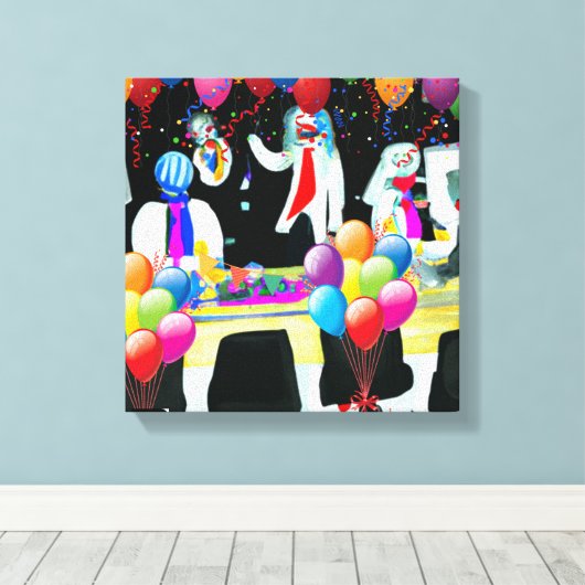 Kantoor Canvas Afdruk (Insitu (Houten vloer))