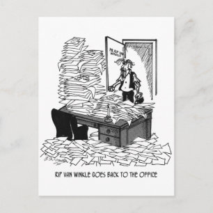 Kantoor Cartoon 2146 Briefkaart