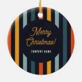 Kantoor Christmas Tree - Manager/CEO Keramisch Ornament (Achterkant)