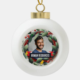 Kantoor Christmas Tree - Personeelszaken Keramische Bal Ornament