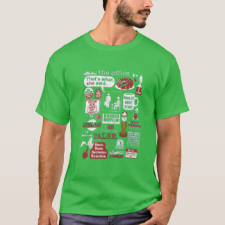 kantoor citaat mashup cadeau t-shirt