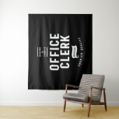 Kantoor Clerk Job Title Cadeau Wandkleed (In situ)