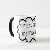 Kantoor Coffee Mok! Magische Mok (Voorkant links)