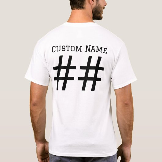 Kantoor Crew T-shirt (Achterkant)