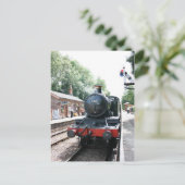 Kantoor Crowcombe Heathfield, WS Railway Briefkaart (Staand voorkant)
