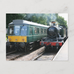 Kantoor Crowcombe Heathfield, WS Railway Briefkaart