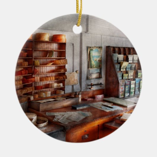 Kantoor - De provisiekamer Keramisch Ornament (Voorkant)