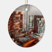Kantoor - De provisiekamer Keramisch Ornament (Links)