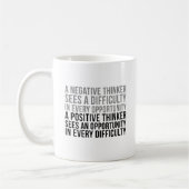 Kantoor Decor Ideas a Positive Thinker Koffiemok (Links)