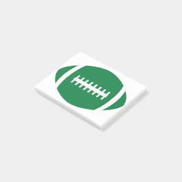Kantoor Decoratieve sport van de Groene Football C Post-it® Notes