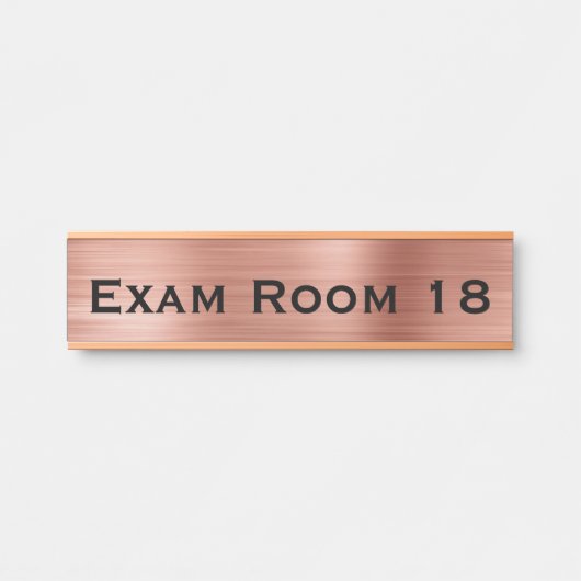 Kantoor Dentist Exam Room Deurbord Deurbordje (Voorkant)