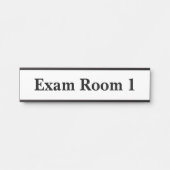 Kantoor Dentist Exam Room Deurbord Deurbordje (Voorkant)