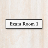 Kantoor Dentist Exam Room Deurbord Deurbordje (Voorkant)