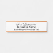 Kantoor deuropensignalen Klassieke, moderne Roos G Deurbordje (Voorkant)