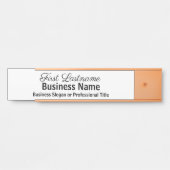 Kantoor deuropensignalen Klassieke, moderne Roos G Deurbordje (Voorkant)