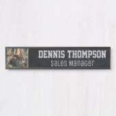 Kantoor diamant Bord jagers Deurbordje (Voorkant)