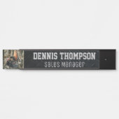 Kantoor diamant Bord jagers Deurbordje (Voorkant)