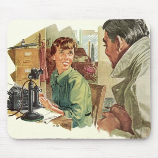  Kantoor, directie en secretaris Muismat (Voorkant)