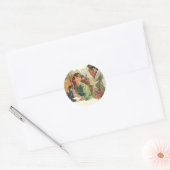  Kantoor, directie en secretaris Ronde Sticker (Envelop)