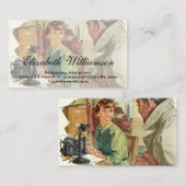 Kantoor, directie en secretaris Visitekaartje (Voorkant / Achterkant)