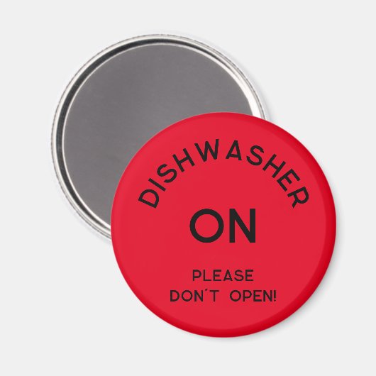Kantoor Dishwasher Notices Magnet (Voorkant / Achterkant)