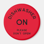 Kantoor Dishwasher Notices Magnet (Voorkant)