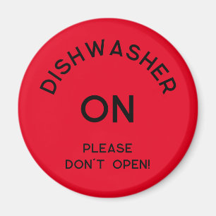 Kantoor Dishwasher Notices Magnet