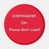Kantoor Dishwasher Notices Magnet (Voorkant)