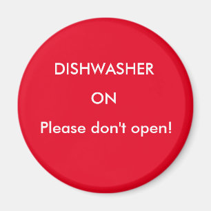 Kantoor Dishwasher Notices Magnet